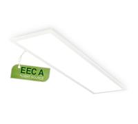 BRILONER - LED Panel with EEC A Light Source, 13.8 W at 2900lm, Neutral White Light Colour, Slim Design, Kitchen Lights Ceiling, LED Panel, Living Room, Office Lights, 100x25x6 cm, White