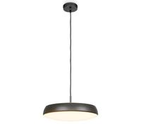 BRILONER - LED Pendant Light with Warm White Light, 14.5 W 1800 lm, Dining Room Lights, Light Pendant for Dining Table, Bedroom Lamp, Hanging Lamp, 35 x 120 cm, Bronze Anthracite Metallic