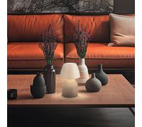 Briloner LED rechargeable table lamp Brilo unplugged Cera, beige, height 22 cm