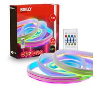 Briloner LED Strip Lights, with Remote Control, RGBIC, Music sync Function