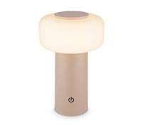 BRILONER LED Table Lamp Rechargeable Night Light 20.6cm Beige Briloner Beige