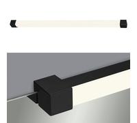 Briloner LED Wall Lamp Mirror Lamp Bathroom Black 58cm IP44 10W Neutral White