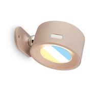 BRILONER LED Wall Light CCT Rechargeable Reading Lamp Magnet Spotlight Beige Briloner Beige