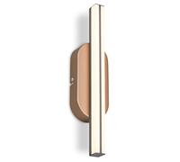 Briloner - LED Wall Light Indoor Warm White 30cm Anthracite Bronze Metallic | 7W 600lm Living Room Hallway Kitchen Bedroom Wall Lamp Wall Lighting Sconce Lamp