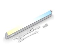 BRILONER Leuchten 2224-014 LED Under-Unit Light Swivelling CCT Kitchen Colour Temperature Adjustable Cabinet Light Silver 54.5 cm