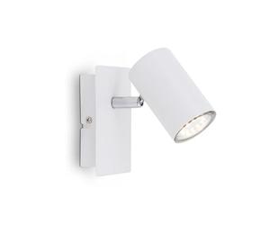 Briloner Leuchten 2857-016 Wall Spotlight 1-Bulb GU10 Max. 40 Watt, White, W