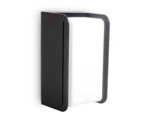 Briloner Leuchten - 3016-015 LED Outdoor Light, IP44, 1x E27, max. 12 Watt, White/Black, 215 x 120 x 100 mm (L x W x H)