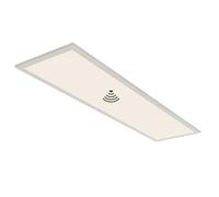 Briloner Leuchten 7189-016 Ceiling lamp, LED Panel with Motion, Daylight Sensor, 4100 lumens, 4000 Kelvin, 38 W, White , 1195x295x49mm (LxBxH)