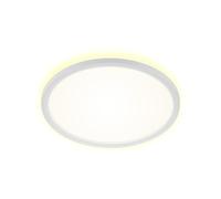 Briloner Mains-Powered Led White Ip44 Ceiling Lamp (Dia)29Cm