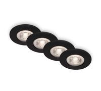 Briloner Leuchten Set of 4 Recessed Ceiling Lights,