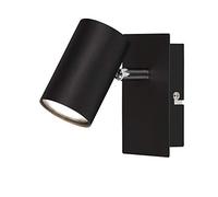 BRILONER Black 1xGU10 Max 40W Requires Bulb Spotlight Briloner Black