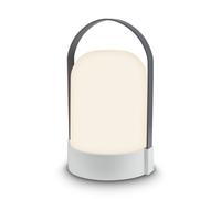 BRILONER Light Grey 1W Rechargeable Dimmable LED Table Lamp Briloner Light Grey