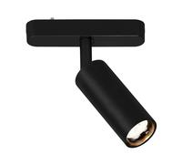 Briloner - Luxtrail LED Tracklight Track System, Warm White, Swivel, Accessories, Tracklight, LED Spotlight, Ceiling Spot, Spotlight, Ceiling Light, Ceiling Light, 130x40x155mm (WxDxH), Black