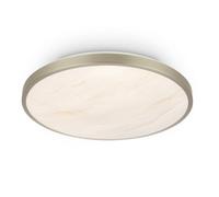 Briloner Matt Nickel Led Ceiling Light 17.5W, 2400Lm, 3000K, Bedroom, Living Room, Hallway, 330X60mm