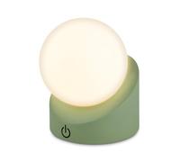 Table Lamp LED Desk Night Light 9cm Outdoor IP54 Rechargeable Dimmer 150lm Green