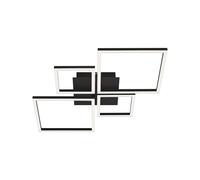 Briloner Mains-Powered Led Black Dimmable Ceiling Lamp