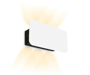 Briloner - Off-Grid wall Light with Rechargeable Battery, Touch, dimmable, Rechargeable Battery and Interchangeable Light Source, wall Lighting, wall Lighting, wall Light, 17x9x4.2cm, White