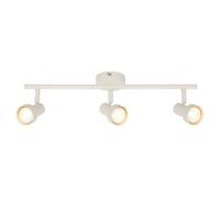 BRILONER - Ceiling Light, Adjustable, GU10 Socket, max. 9W, Spotlight, Ceiling Lights Living Room, Lights for Bedroom, Hallway, Kitchen, Spot Lamp, Lounge, 47.5 cm, Off White