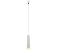 BRILONER - Rechargeable Pendant Light, Dimmable, Touch Control, Warm White, Height Adjustable, Battery Operated Pendant Light, Hanging Rechargeable Lamp, Dining Room Lights, 4.5 x 160 cm, Off White