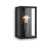BRILONER Black 1xE27 12W Requires Bulb Outdoor Light Briloner Black