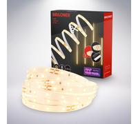 BRILONER - Pimp Your Panel LED Strip Extension Set, Warm White, Cable Switch, L