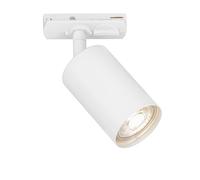 Briloner - Rail Spotlight Rail System, Swivel, Swivel, combinable, Accessories, Tracklight, spot, GU10, Ceiling Spotlight, Spotlight, Spotlight, Ceiling Light, 138x38x55 mm (LxWxD), White