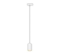 Briloner - Rail System Rail Hanging Lamp, combinable, Accessories, Tracklight, Hanging lamp, GU10, Ceiling Light, Ceiling Light, 1410x82x55 mm (LxWxD), White