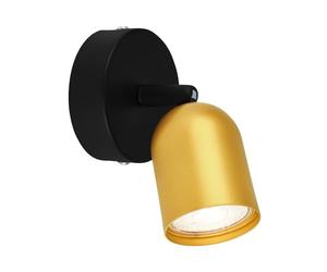 BRILONER Reading Lamp, Indoor Wall Lamp, Lamp, Indoor Wall Lamp, Swivel, Living Room Light, Black/Gold