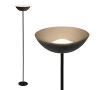 BRILONER LED Floor Lamp Wireless with Touch Continuously Dimmable Battery & Light Source Exchangeable Battery Floor Lamp Living Room Ceiling Floodlight Decorative Lamp 170 cm High Black