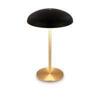 BRILONER Rechargeable LED Table Lamp Black Gold Briloner Black