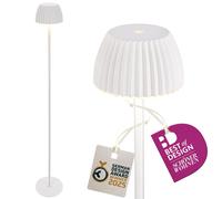 BRILONER - Riffle LED Rechargeable Floor lamp IP44 with Touch, 19x124 cm, dimmab