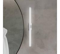 Briloner Runt LED wall light, length 60 cm, chrome, 4,000 K, IP44