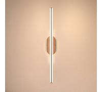 Briloner Ruth LED wall light, bronze/anthracite, height 60 cm, 3,000 K