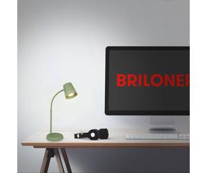 Briloner Skriva table lamp, GU10 socket, lime green