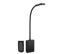 BRILONER Sticklights - Rechargeable Wall Light Without Wiring and Drilling, Battery, Touch, dimmable, Adjustable, Warm White, Sticky Light, Battery lamp, 6 x 3 x 50 cm, Black
