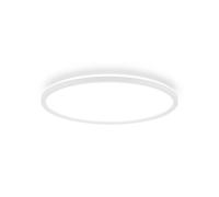 Briloner Tava A LED ceiling light, Ø 42 cm, plastic, white