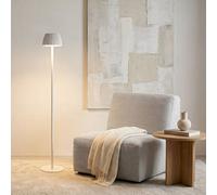 BRILONER - Riffle LED Rechargeable Floor lamp IP44 with Touch, 19x124 cm, dimmab