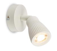 Briloner - Wall Light Adjustable Warm White Off-White 8x8,5 cm