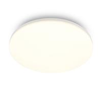 BRILONER - LED Ceiling Light, Warm-White 3000K, 24 W Module at 2550 lm, Ceiling Lights Living Room, LED Lights for Bedroom, Kitchen Light, Hallway, 36 x 6.5 cm, White