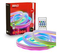 Briloner Rgbic Mains-Powered Led White Remote Control Neon Flex Light Strip 3M