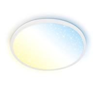 BRILONER White LED Ceiling Light Lamp Dimmable Starry Sky Effect CCT 375mm Briloner White