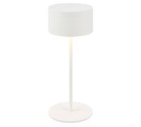 BRILONER White LED Table Lamp Rechargeable Light Dimmable Cordless IP44 19cm Briloner White