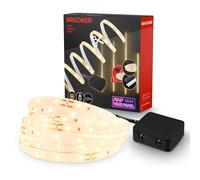 BRILONER - Your Panel LED Strip Starter Set, Warm White, Cord Switch, LED Strip, LED Strip, Room Decoration, LED Strip, Accessory Acoustic Panels, Light Strip, Strip Lighting, 2.6 m, White