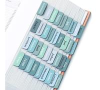 Brilovent Bible Tabs, 75 Laminated Bible Index Tabs for Study Bible, Bible Book Tabs for Women & Men, Tearproof & Elegant, Includes 9 Customizable Tabs