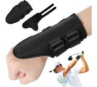 Brilovent Wrist Trainer Pro Golf, Golf Wrist Training Aid, Golfs Wrists Brace, Golfs Swing Interior, To Correct Wrist’s Angle & Develop Muscle Memory for Beginner Golfers