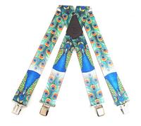 Brimarc Onesize Work Braces Peacock Design 2"/50mm
