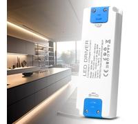BRIMETI 24V LED Driver 60W Transformer 2,5A Slim Power Supply Adapter AC 240V to 24V DC Low Voltage, Constant Voltage, Suitable for LED Light Strip