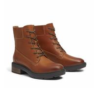 Brimfield Ankle Boots with Lace-Up Fastening light brown