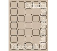 Brimful Mindmapping Notebook: Portrait Or Landscape Use. A Hundred Pages Of Ready Mind Maps Compartments Populated Along The Edge Per Page Template. Effective Productive Mindmappers. 8.5" x 11".