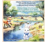 Brimley Bunny and The Secret of The River's Mythical Fish: A Bilingual Story with Illustrations, Coloring Pages & Activities - Large Square Format (Brimley Bunny Tales)